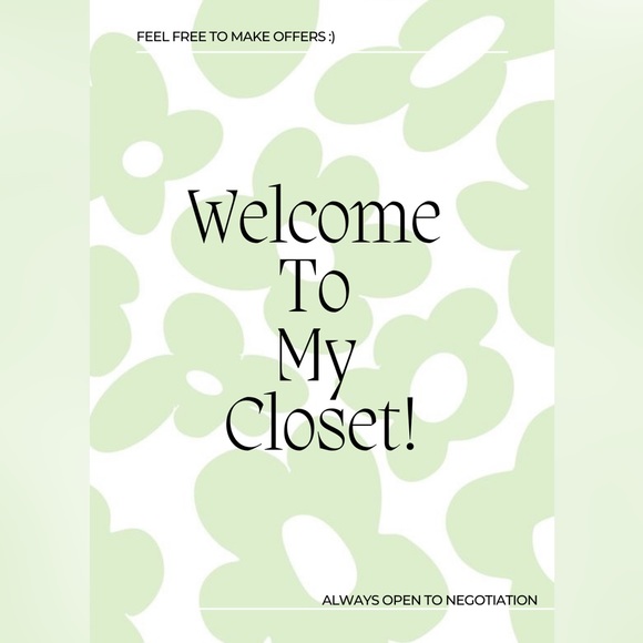 Hi! Welcome to my closet 🫶🏼 - Picture 1 of 1